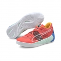 Puma Halowe buty do gry Fusion Nitro czerwone/wielokolorowe męskie